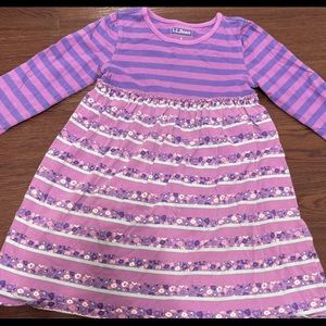 L.l bean 4 T purple dress
